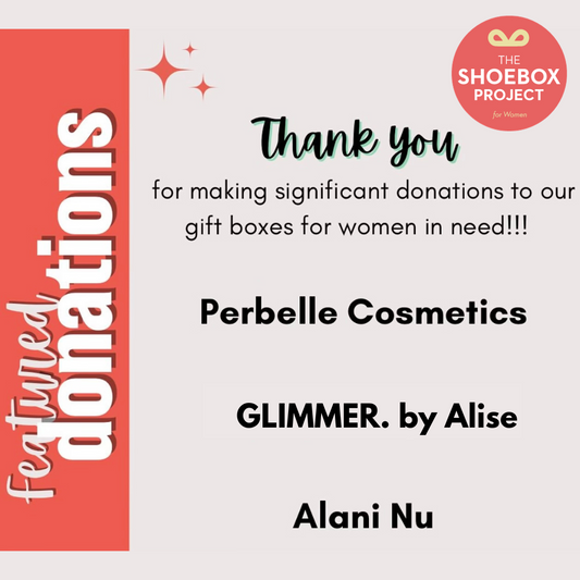 The Charlotte Shoe Box Project Donations